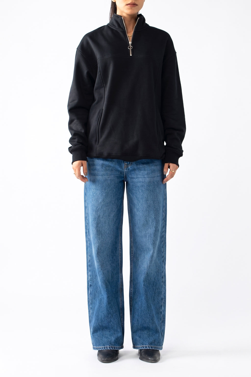 Quarter Zip Sweatshirt (MNZ-07)