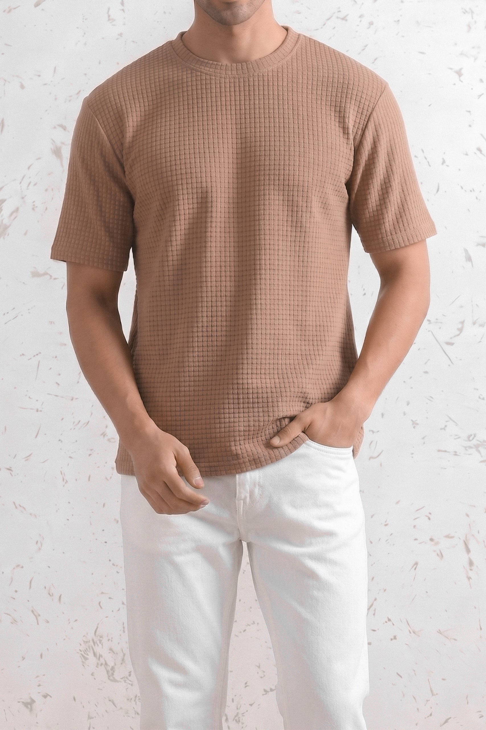 Smoked Waffle Tee