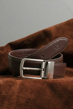 Double-Sided Suede Leather Belt