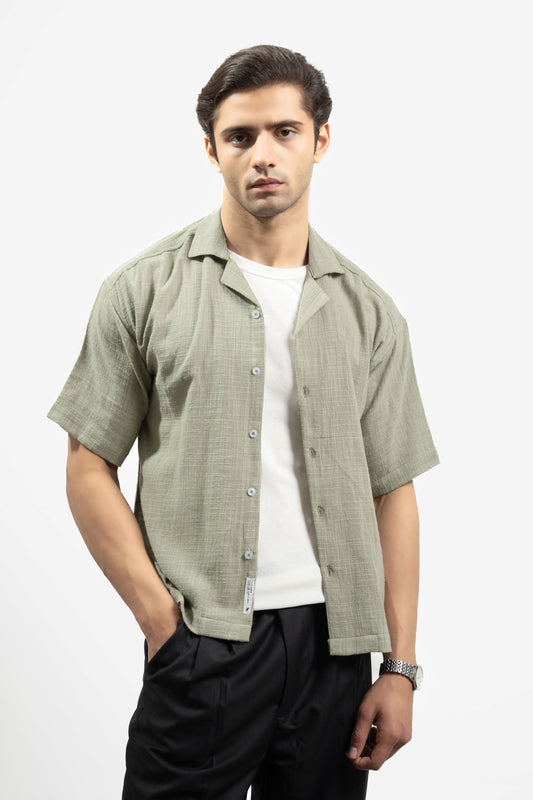 Textured Cuban Shirt (MCS-02)