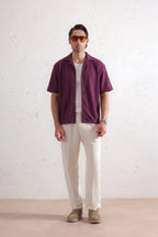 Jacquard Cuban Shirt (MCS-25)