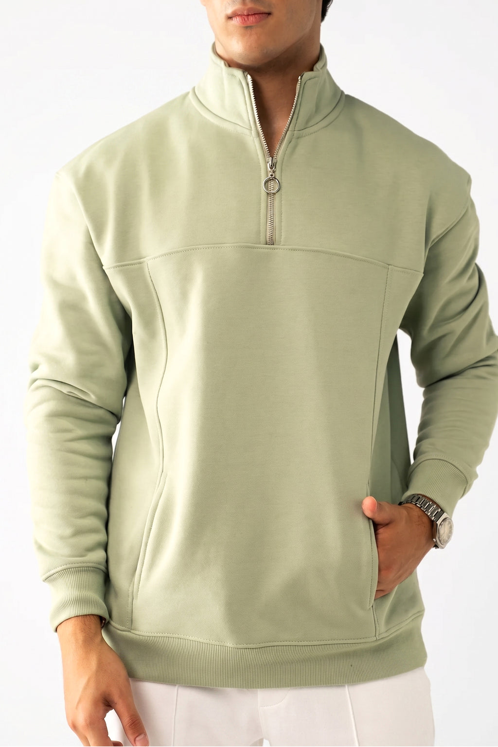 Quarter Zip Sweatshirt (MNZ-06)