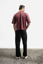 Mustangs Redwine Mesh Oversized Tee