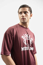 Mustangs Redwine Mesh Oversized Tee