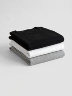 Ribbed Vest — Pack of 3