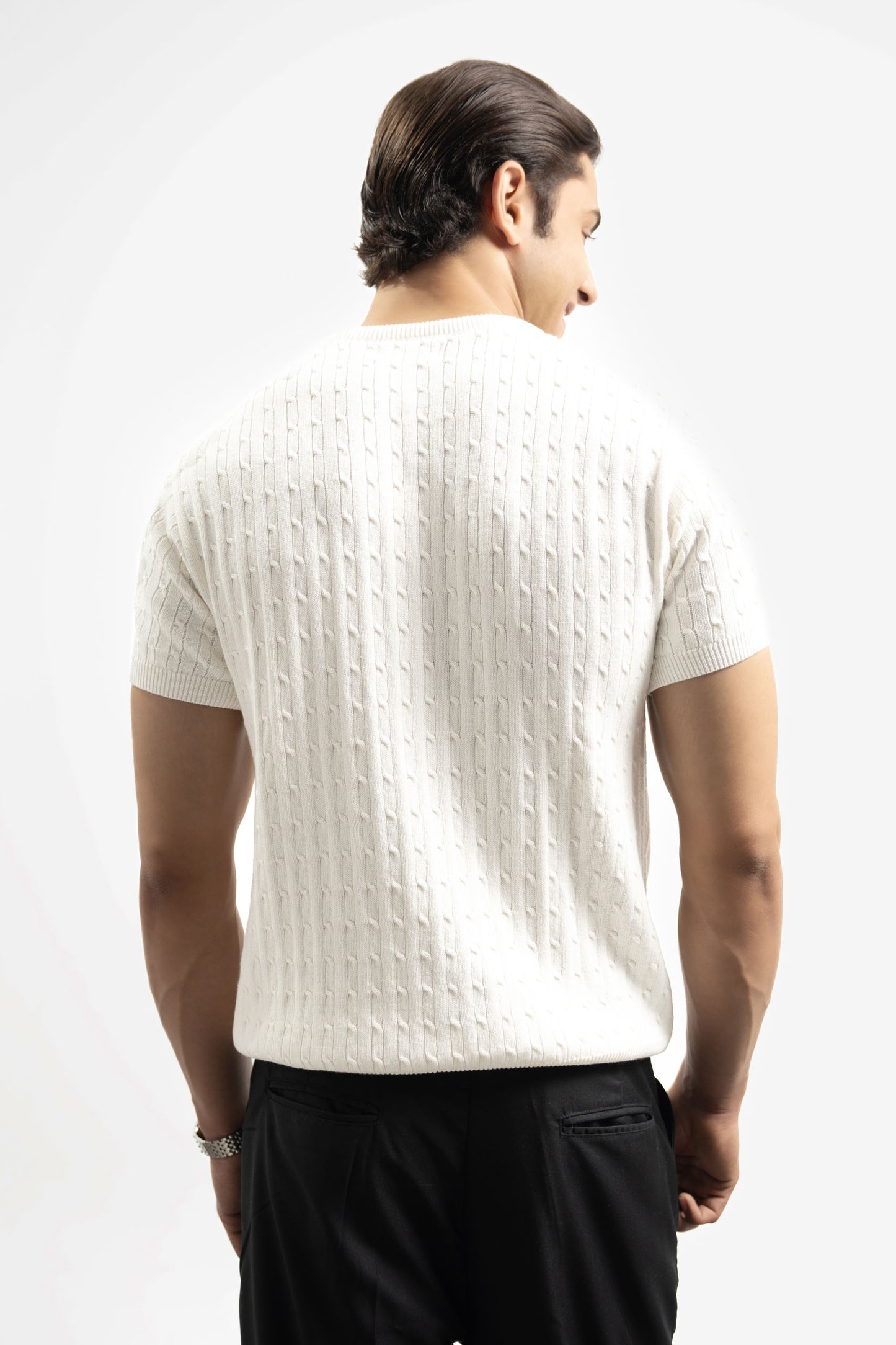 Cable Knit T-Shirt (KTS-01)