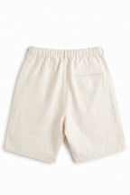 Tailored Linen Shorts