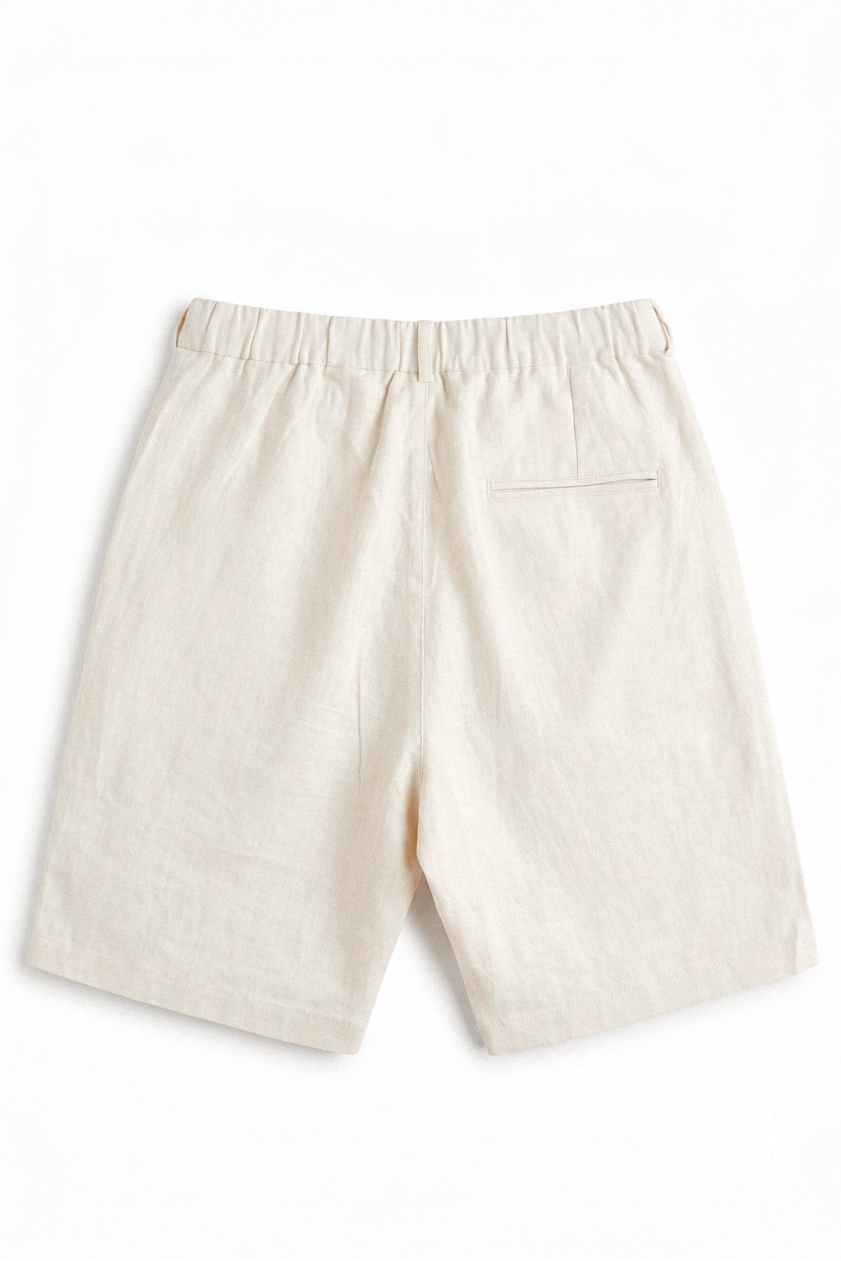 Tailored Linen Shorts