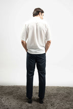 Textured Button Down Shirt - Half Sleeve (MCS-06)