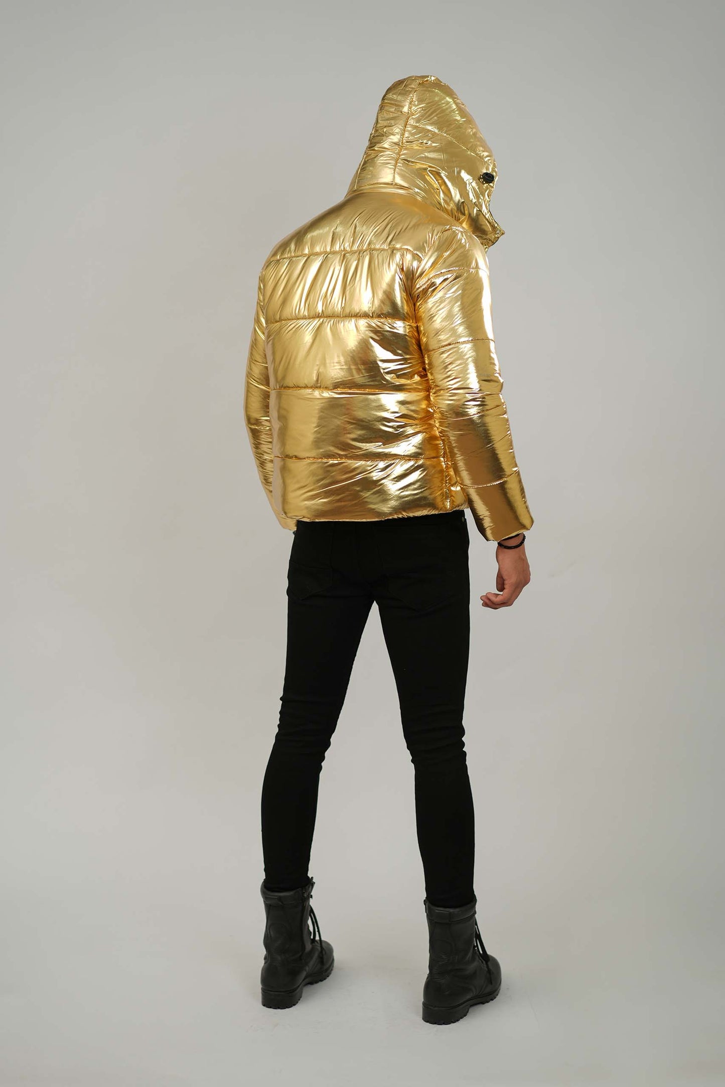 Golden Puffer Jacket