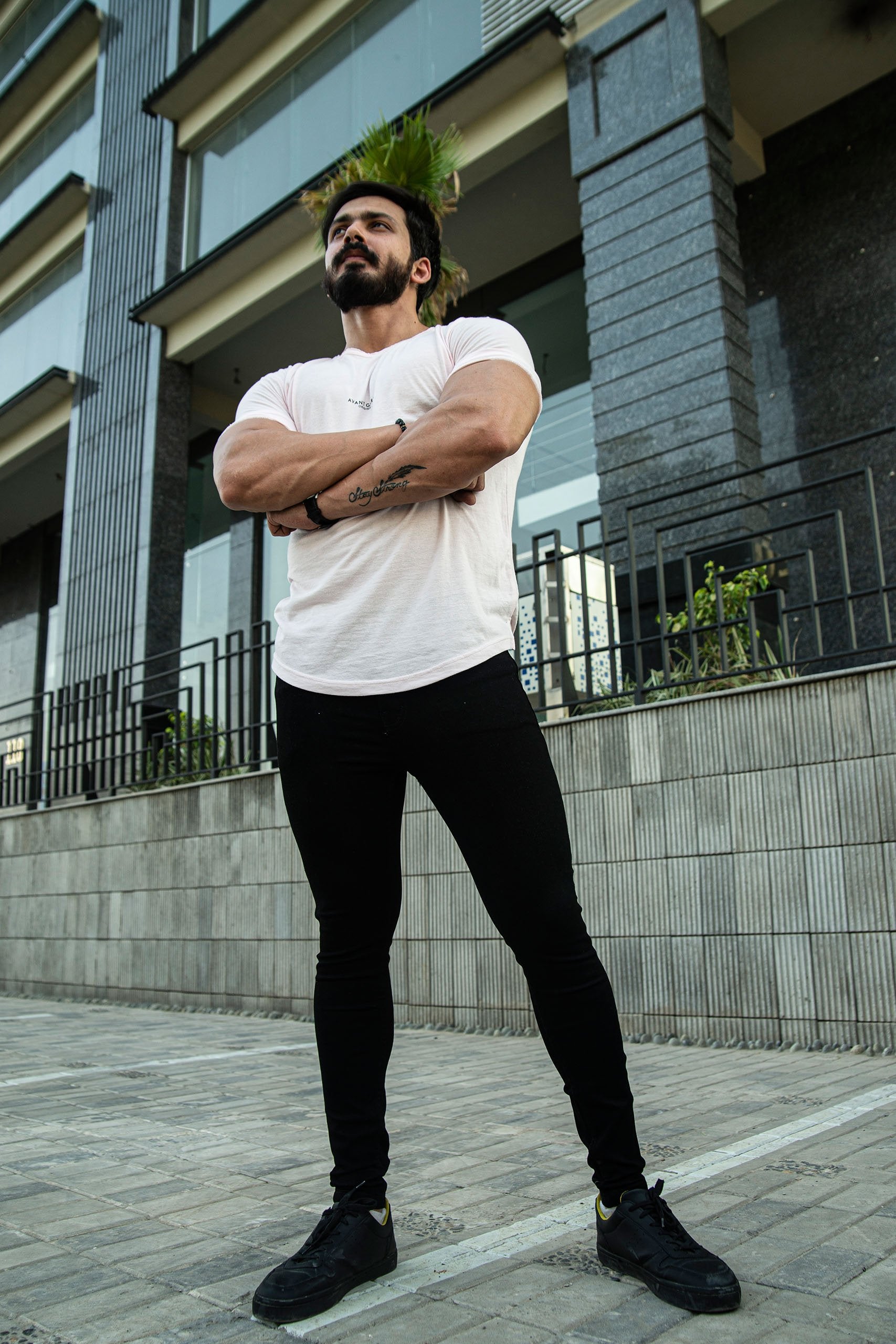 Jet Black Jeans - Muscle Fit